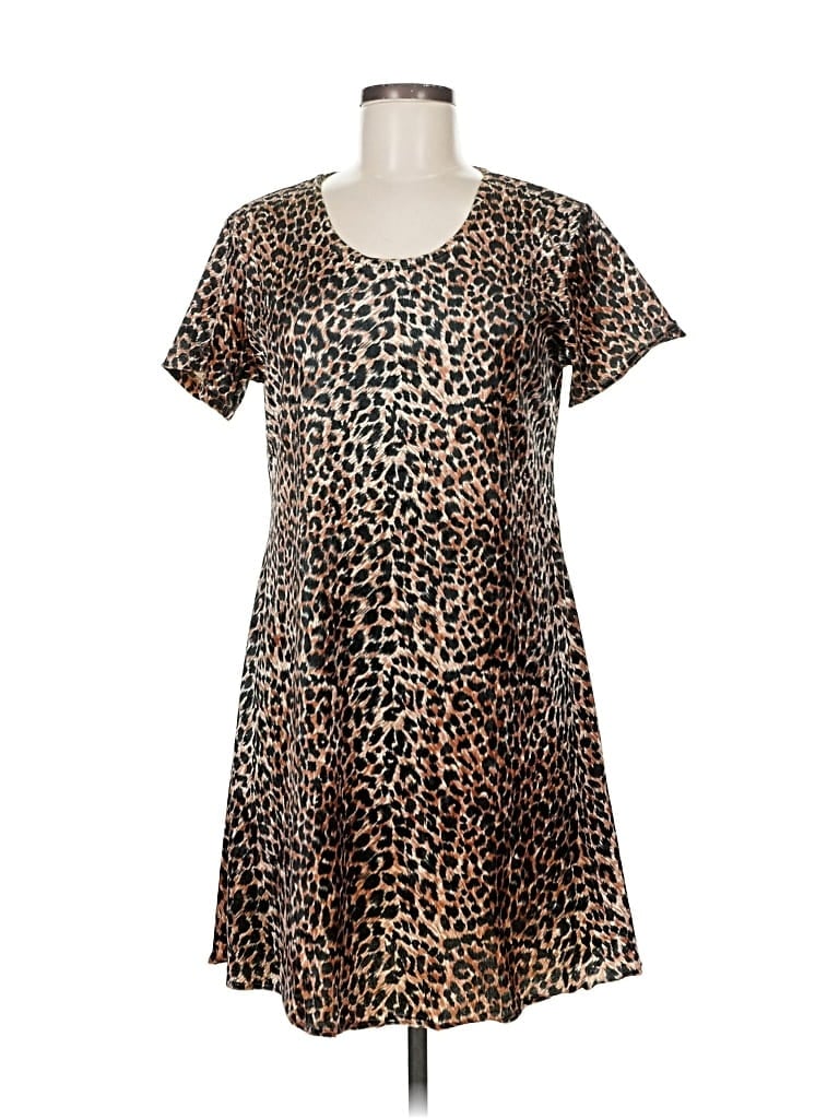 Click to view more detailed imagery on our partner's website Pre-owned Impressions Casual Dress In Brown