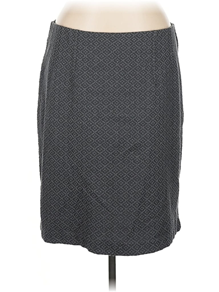 Pre-owned Ann Taylor Loft Formal Skirt In Gray