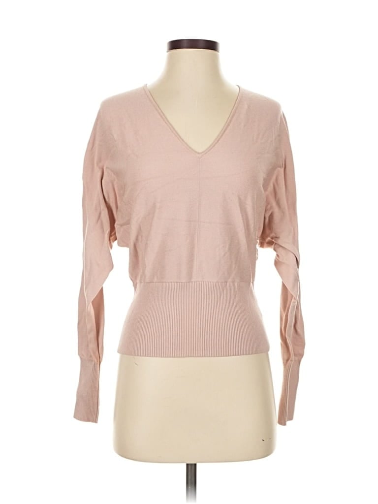 Pre-owned Express Pullover Sweater In Pink