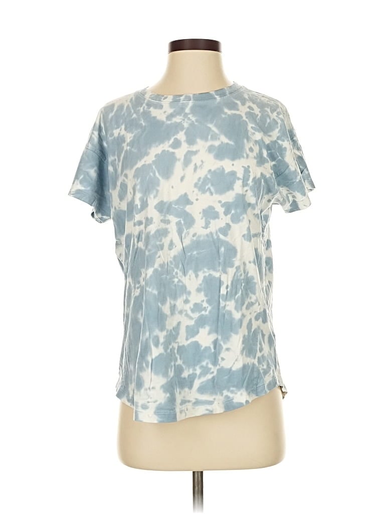 Pre-owned Mwl By Madewell Short Sleeve T-shirt In Blue
