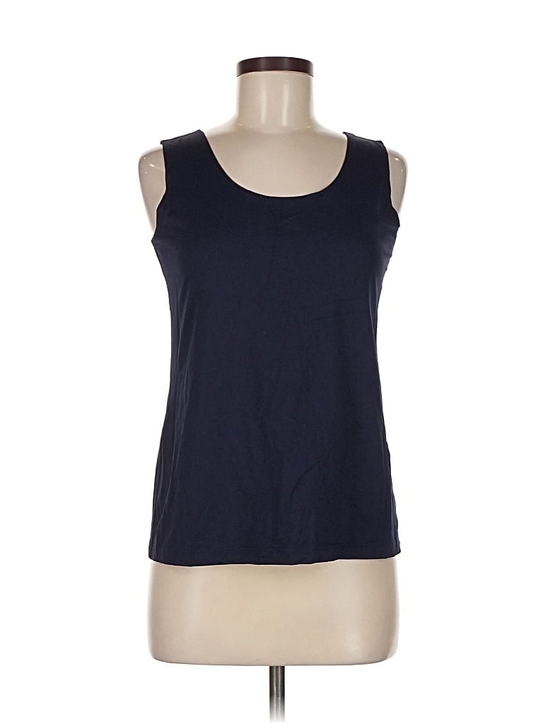 Pre-owned Chico's Sleeveless T-shirt In Blue