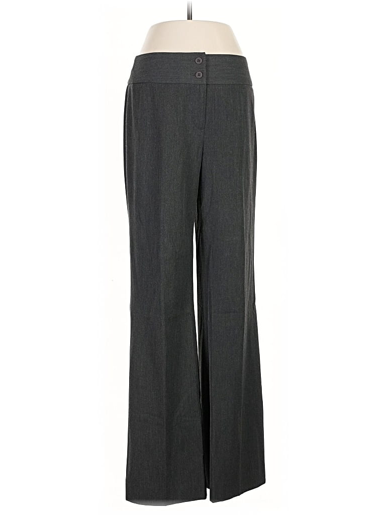 Pre-owned Jones New York Collection Dress Pants In Gray