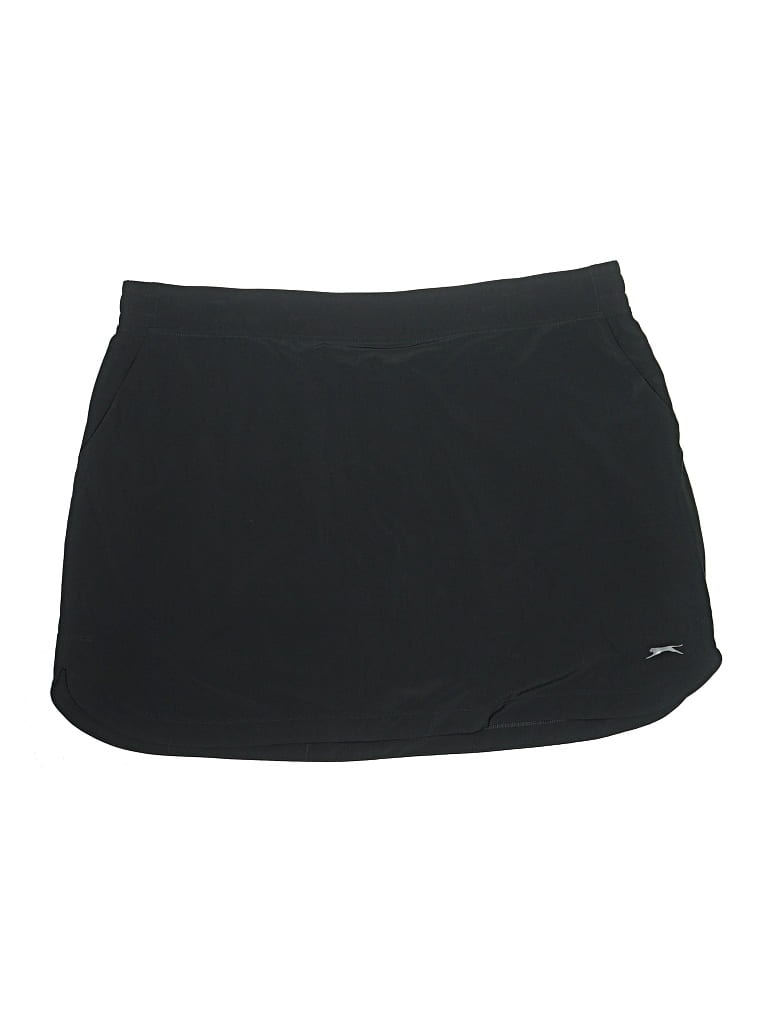 Pre-owned Slazenger Active Skort In Black