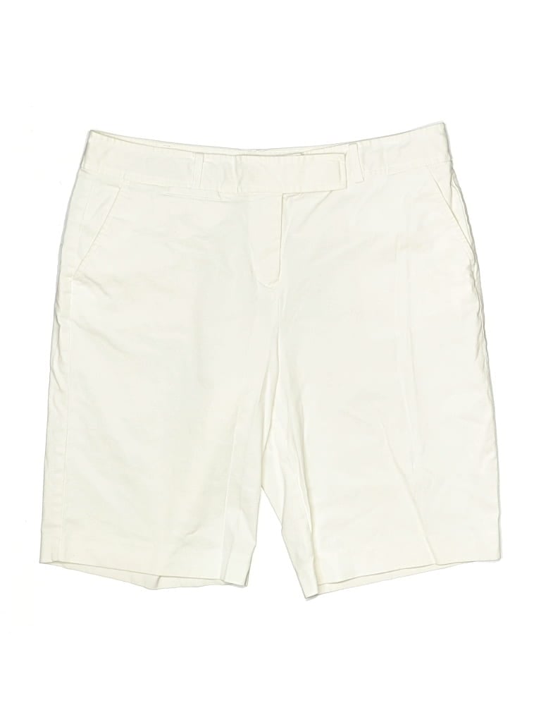 Pre-owned Talbots Khaki Shorts In White