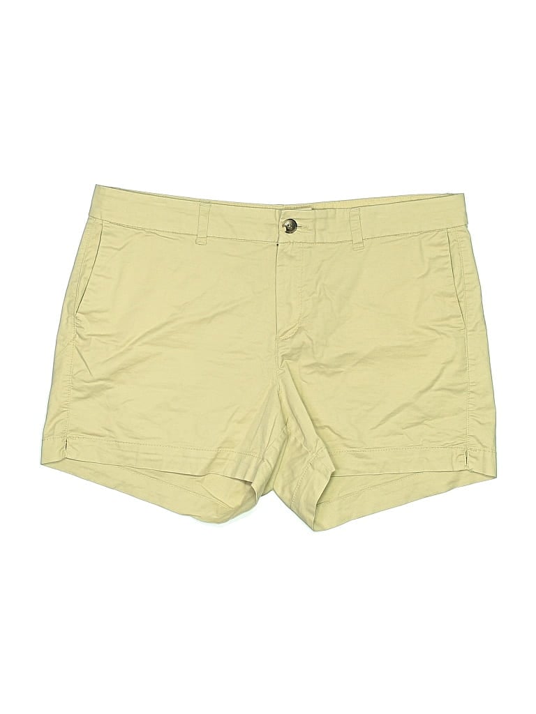 Pre-owned Old Navy Khaki Shorts In Yellow