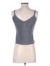 Prizzi Silver Sleeveless Top Size M - photo 2