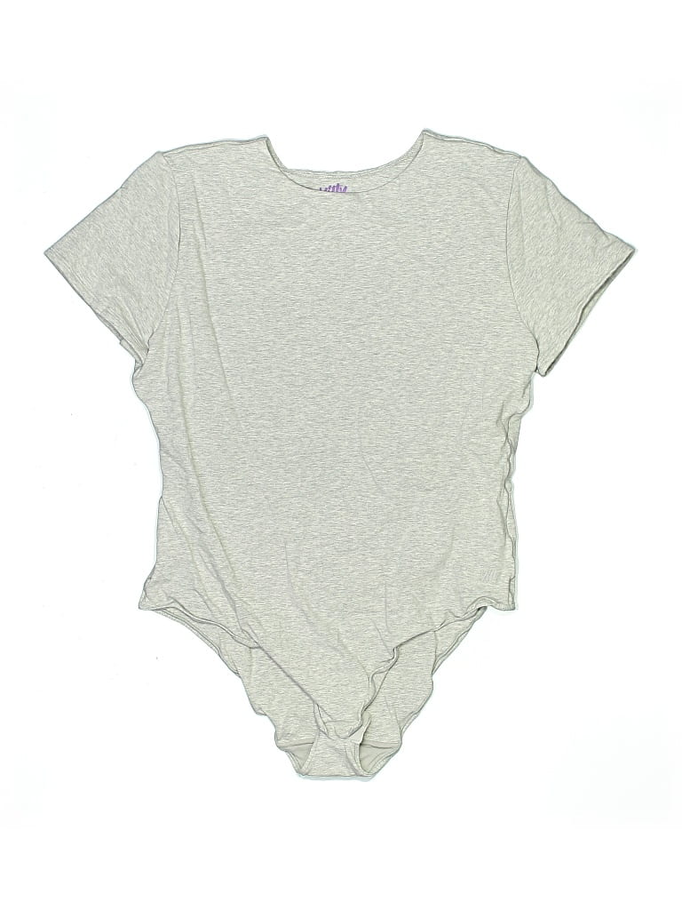 Pre-owned Yitty Bodysuit In Gray