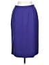 Sag Harbor 100% Polyester Solid Purple Formal Skirt Size 12 (petite) - photo 1