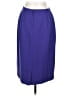Sag Harbor 100% Polyester Solid Purple Formal Skirt Size 12 (petite) - photo 2