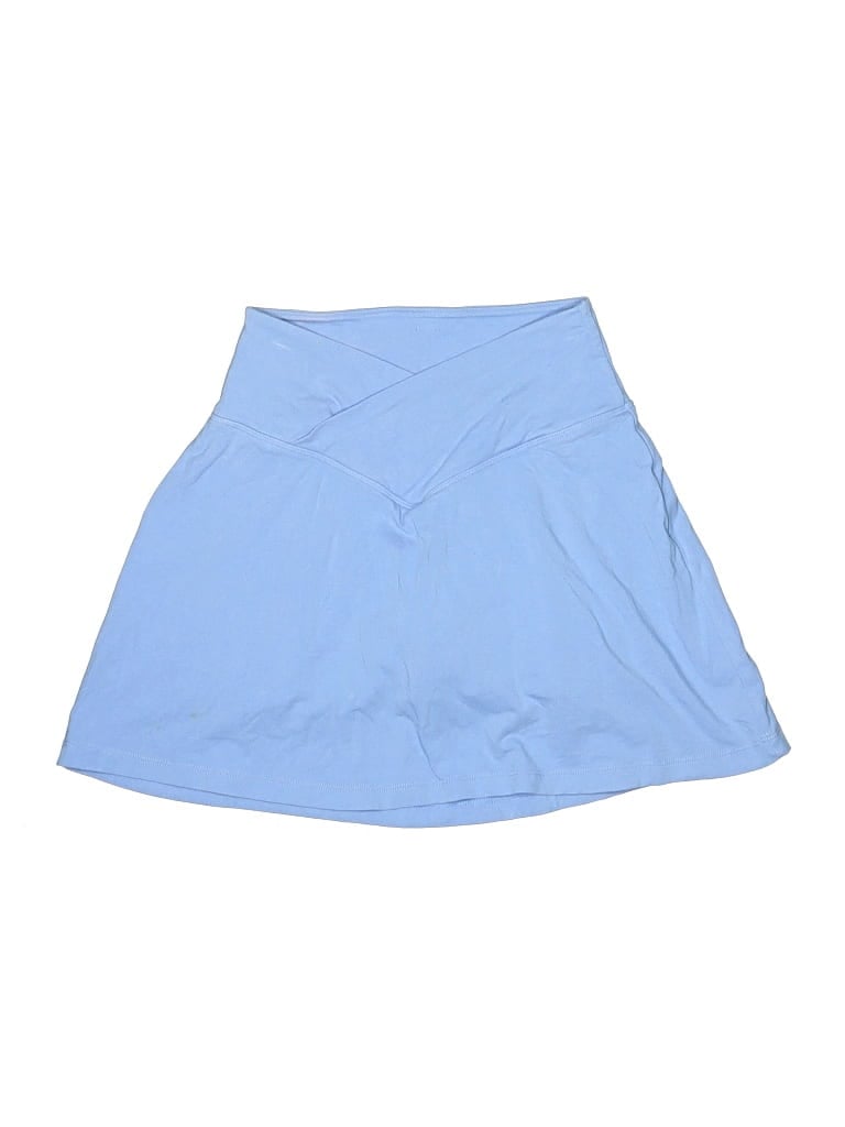 Pre-owned Victoria's Secret Pink Active Skort In Blue