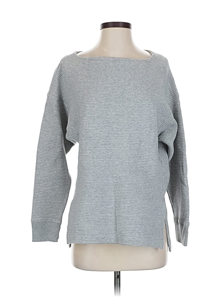 Pre-owned Banana Republic Pullover Sweater In Gray