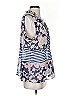 CAbi Blue Sleeveless Blouse Size S - photo 4