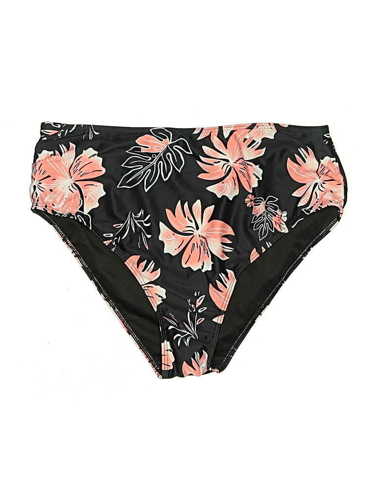 Pre-owned Unbranded Swimsuit Bottoms In Black