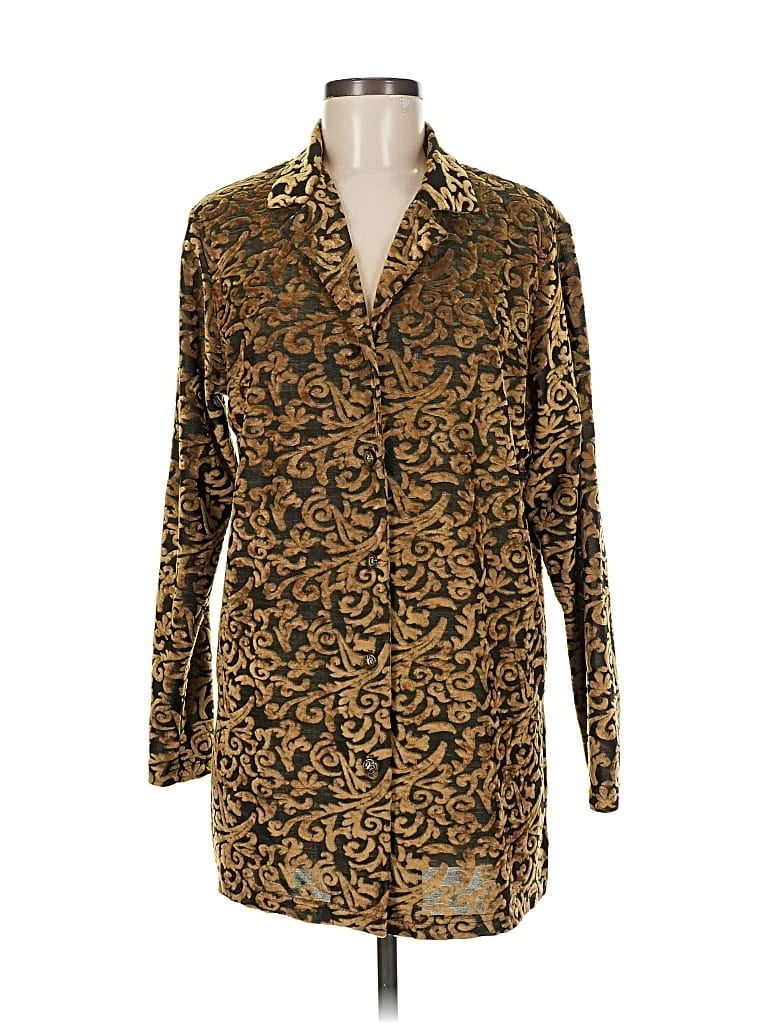 Click to view more detailed imagery on our partner's website Pre-owned Diane Von Furstenberg Kimono In Gold