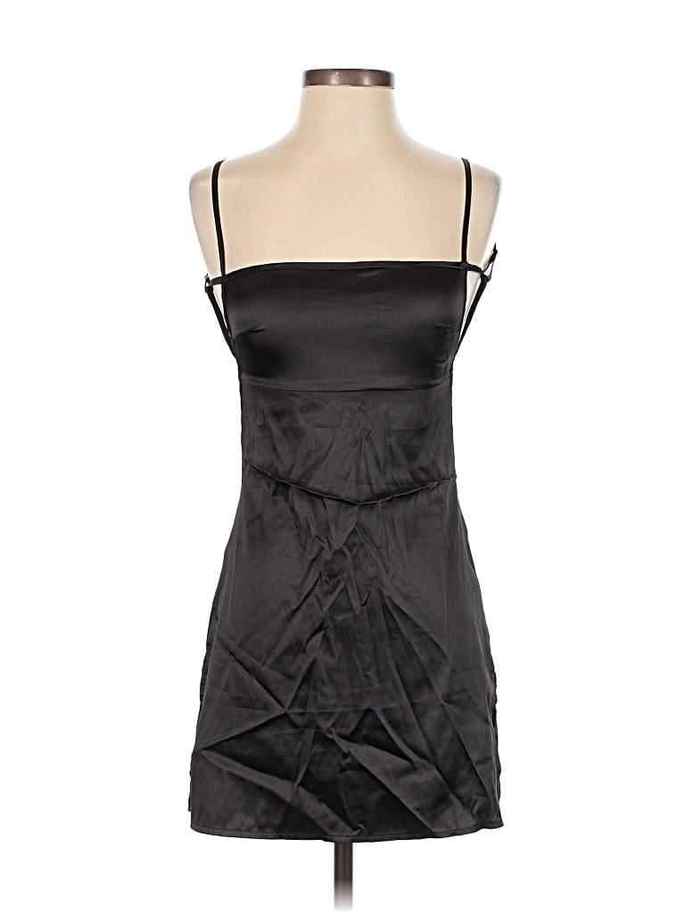 Pre-owned Unbranded Cocktail Dress In Black