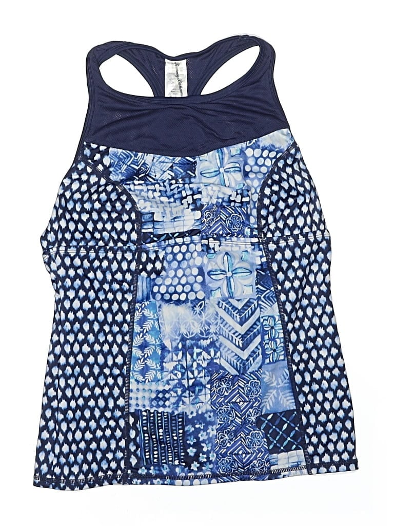 Pre-owned Tommy Bahama Swimsuit Top Blue Swimwear