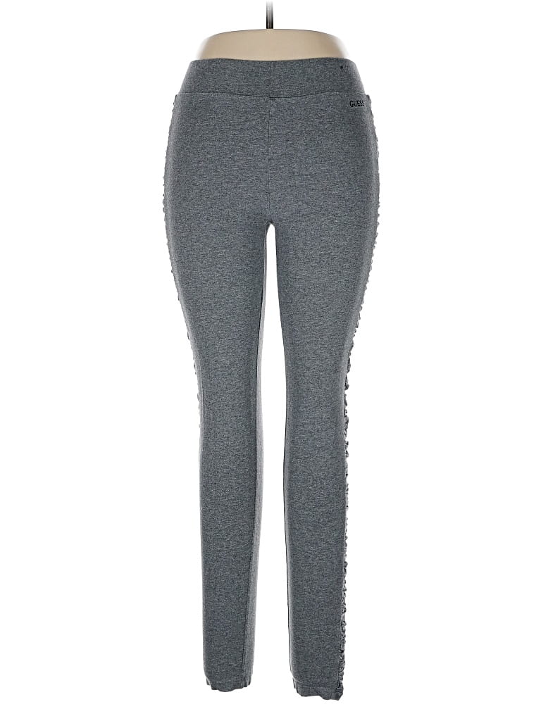 Pre-owned Guess Active Pants In Gray