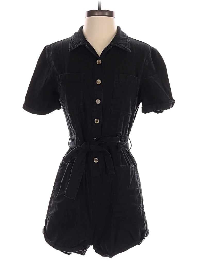 Pre-owned Urban Outfitters Romper In Black