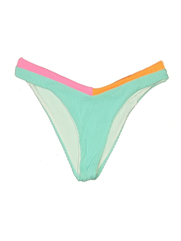 Pre-owned Unbranded Swimsuit Bottoms In Green