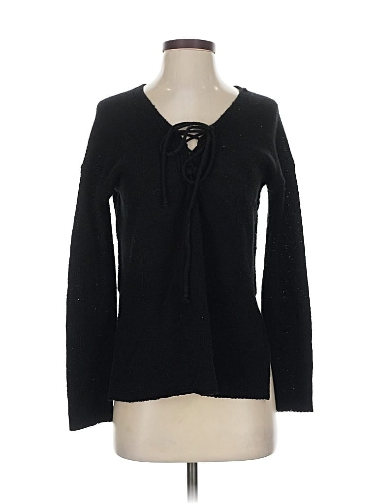 Pre-owned Astr Cardigan Sweater In Black
