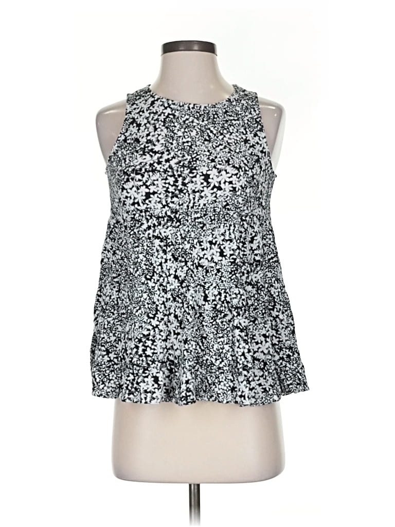 Pre-owned Altar'd State Sleeveless Blouse In Silver
