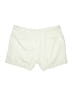 Lands' End 100% Baumwolle Solid Ivory Khaki Shorts Size 18 (petite) - photo 2