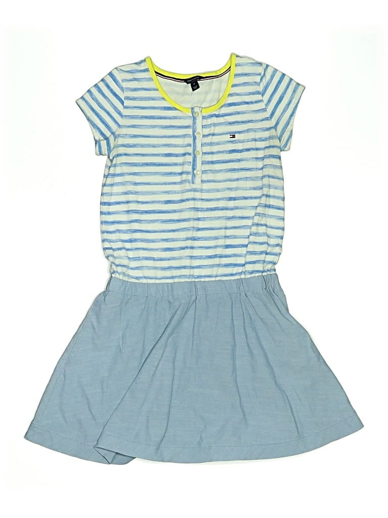 Click to view more detailed imagery on our partner's website Pre-owned Tommy Hilfiger Kids' Dress In Blue