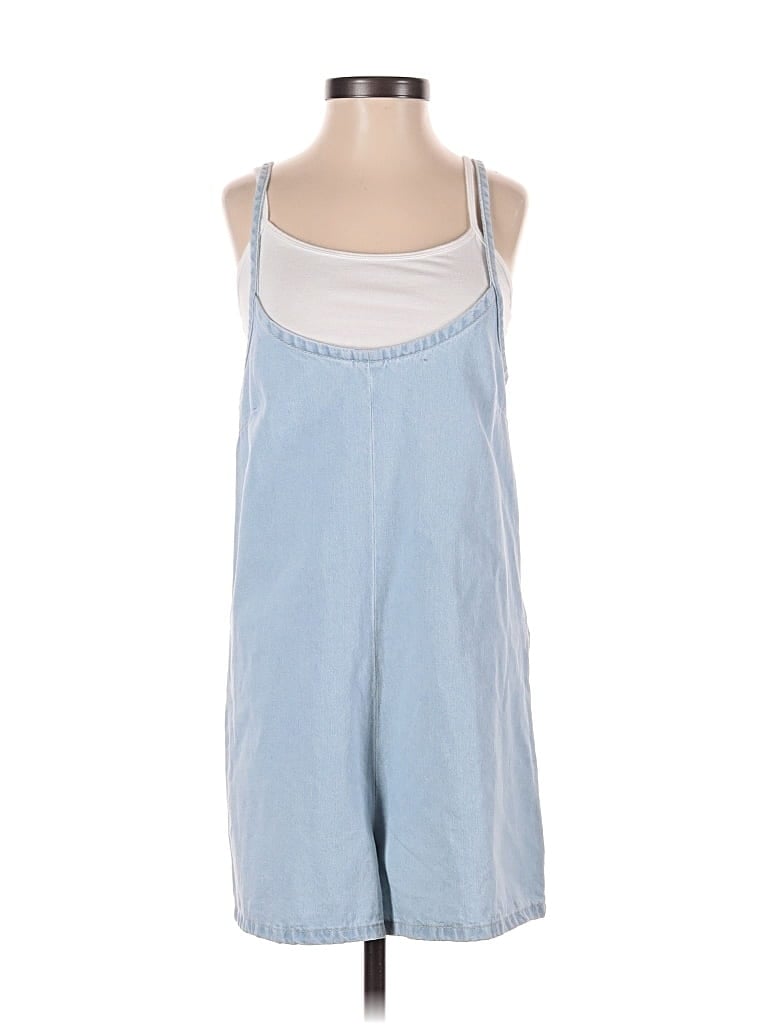 Pre-owned Mng Romper In Blue