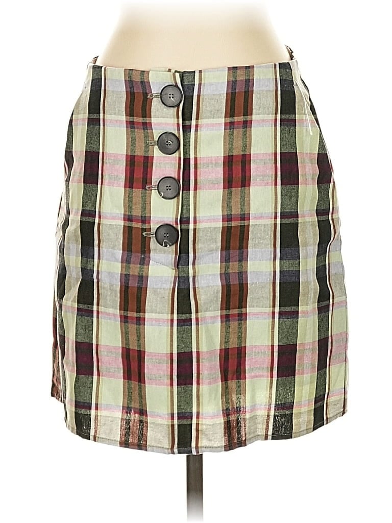 Pre-owned Mng Casual Skirt In Green