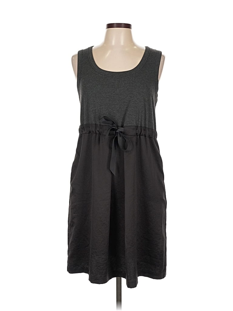 Pre-owned Simply Vera Vera Wang Casual Dress In Gray