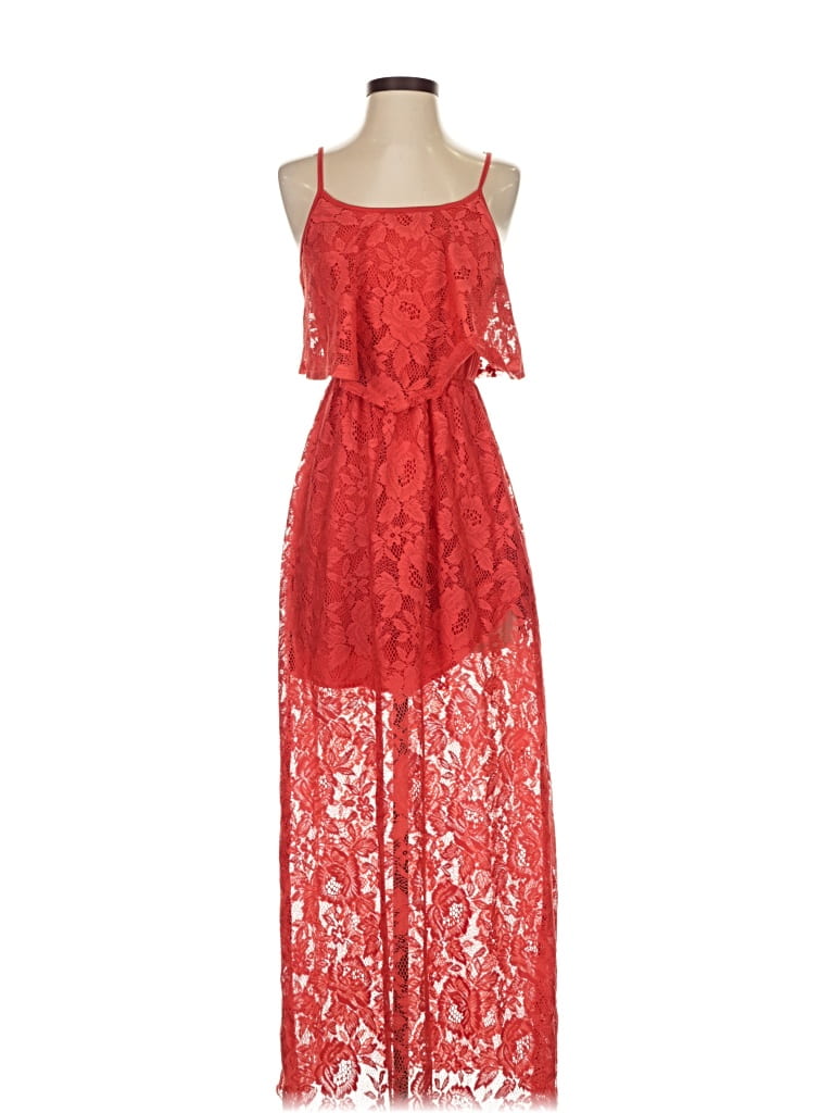 Pre-owned Bongo Cocktail Dress In Red