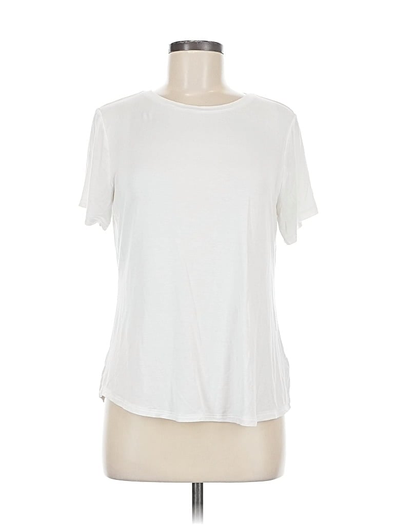 Pre-owned Old Navy Short Sleeve T-shirt In White