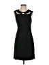 Anthropologie Solid Black Cocktail Dress Size 2 - photo 1