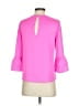 Lilly Pulitzer 100% Polyester Pink 3/4 Sleeve Blouse Size XXS - photo 2