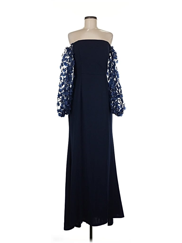 Pre-owned Eliza J Cocktail Dress In Blue