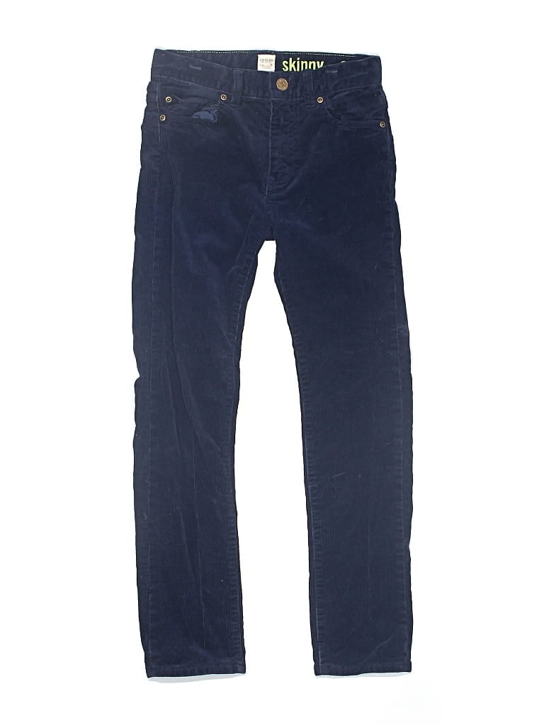Pre-owned Crewcuts Kids' Casual Pants In Blue