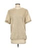 Patchington Tweed Tan Short Sleeve T-Shirt Size S - photo 1