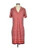 Max Studio Print Red Casual Dress Size S - photo 1
