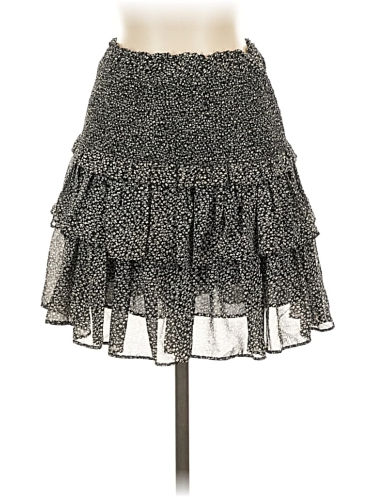 Pre-owned Unbranded Casual Skirt In Black