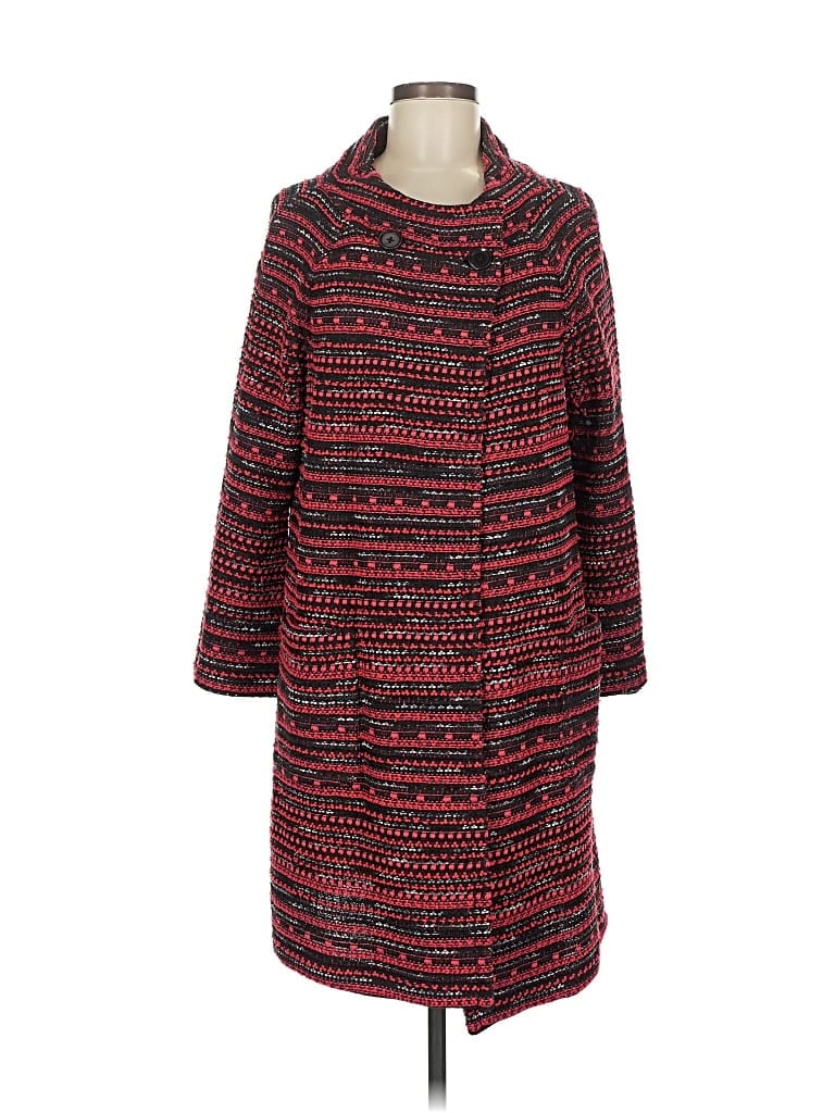 Pre-owned St John Coat In Red