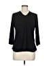 Torrid Black 3/4 Sleeve Top Size Med Plus (00) - photo 1