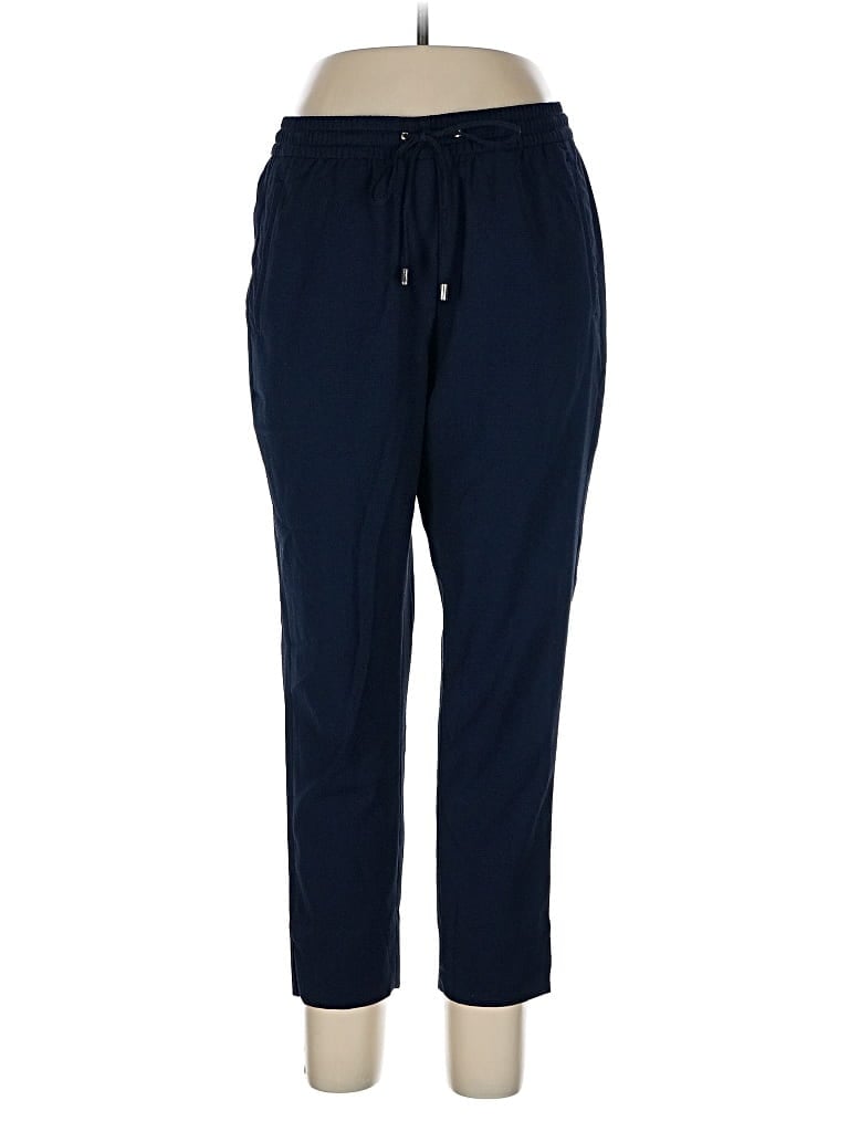 Pre-owned H&m Casual Pants In Blue