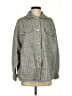 Mikarose 100% Polyester Houndstooth Gray Coat Size XS - photo 1