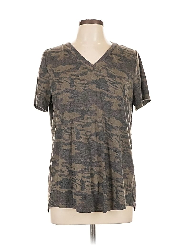 AMARYLLIS Pre-owned Short Sleeve T-shirt In Gray