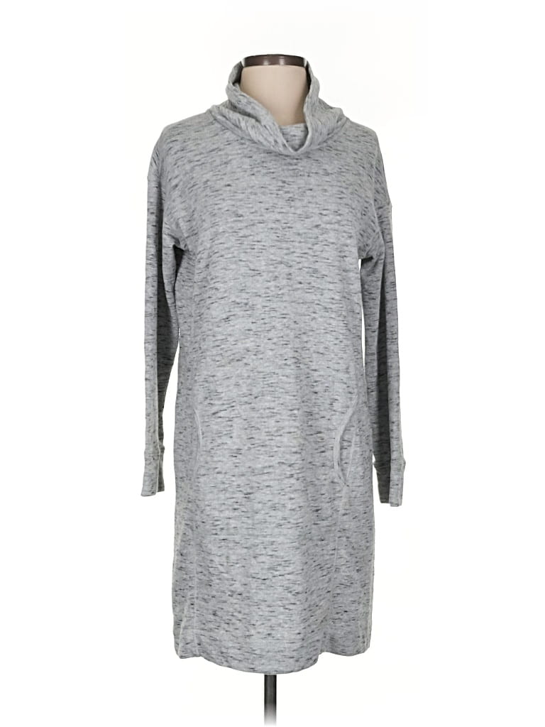 Pre-owned Max Studio Casual Dress In Gray