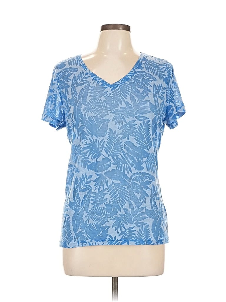 Pre-owned Sonoma Life + Style Short Sleeve T-shirt In Blue