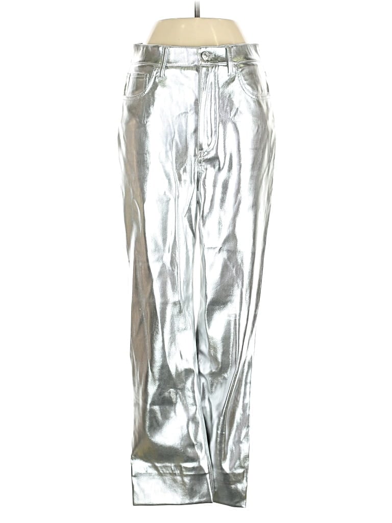 Pre-owned Abercrombie & Fitch Casual Pants In Silver