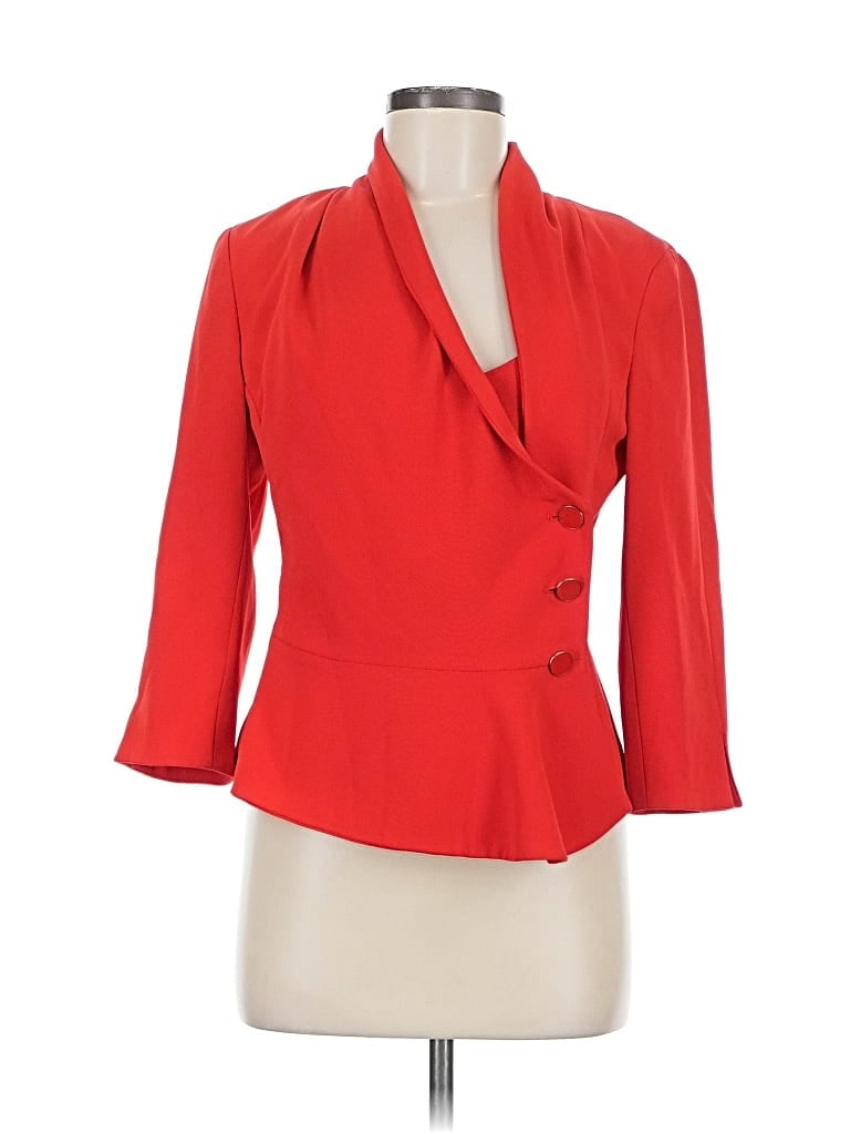 Pre-owned Etcetera Blazer Jacket In Red