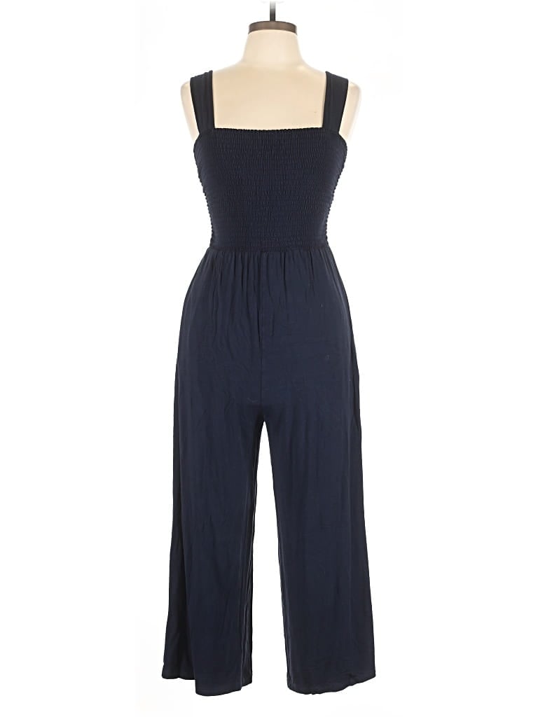 Pre-owned Ann Taylor Loft Jumpsuit In Blue
