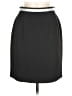 Assorted Brands Solid Color Block Black Formal Skirt Size 6 - photo 1